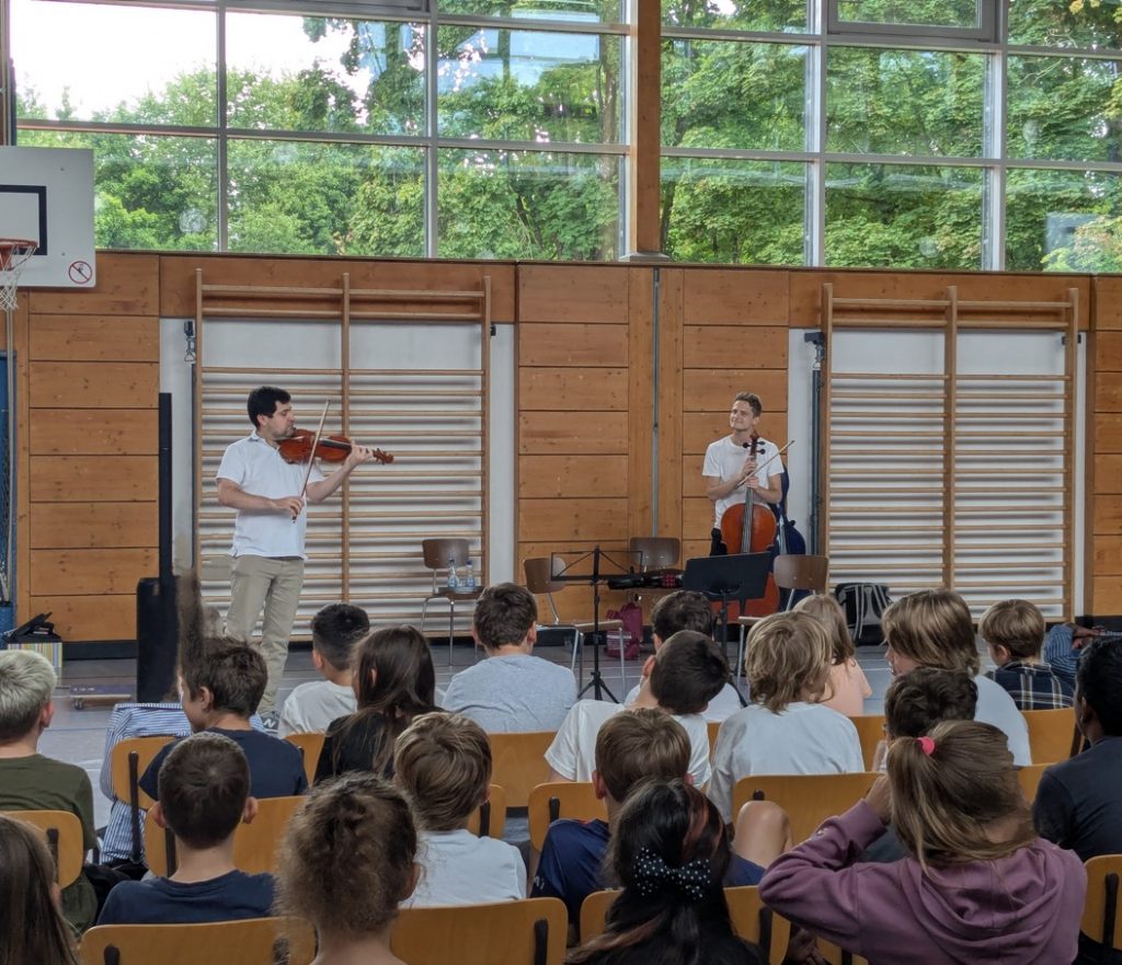 Zwei Musiker