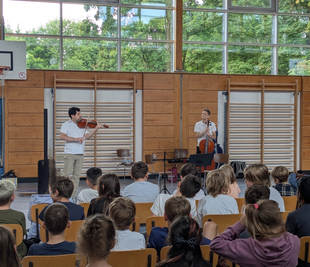 Zwei Musiker